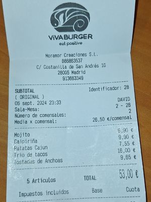 Cuenta. at VIVA in Madrid