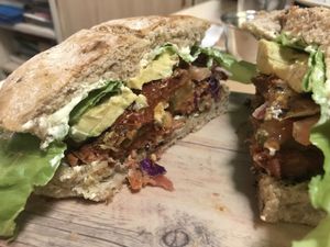 Burger  at VIVA in Madrid