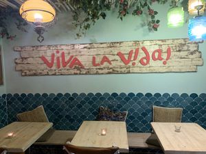 Inside at VIVA in Madrid