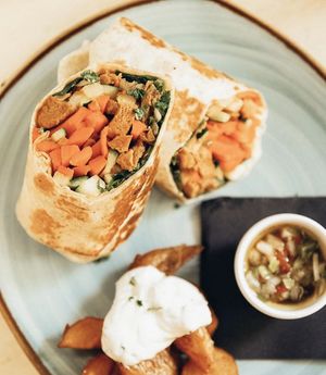 Wrap is always a good choice  at VIVA in Madrid