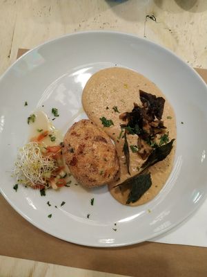 Main dish - Brazilian inspiration at VIVA in Madrid