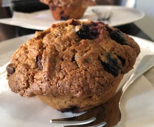 vegan muffins at Soma in Sydney