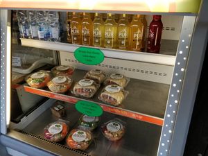 Ready to go meals at Fluide Juice Bar in Mont-tremblant