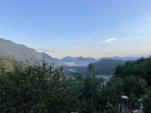 the view! at Locanda del Giglio in Roveredo Capriasca