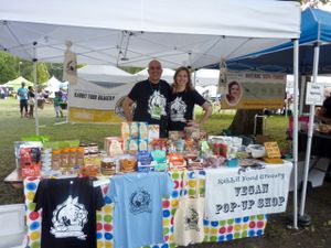 Rabbit food popup at Dallas Veggie Fair at Rabbit Food Grocery in Austin