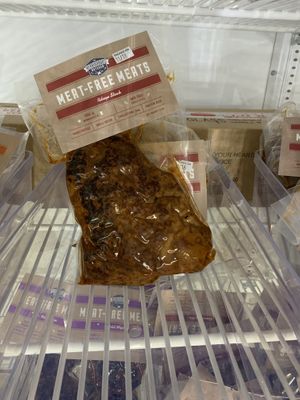 Meat free meats ribeye  at Rabbit Food Grocery in Austin