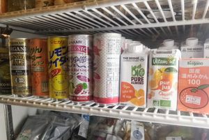 Fancy sodas at Gaia - Ochanomizu Branch in Tokyo