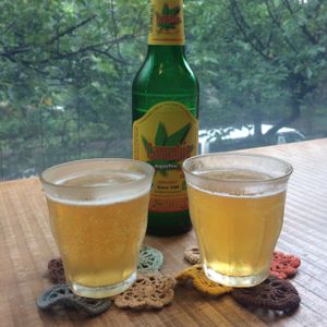 cannabia! cannabis beer! at Gaia - Ochanomizu Branch in Tokyo