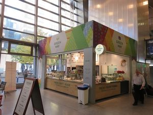 Greenway at Brussels midi train station at Greenway in Brussels