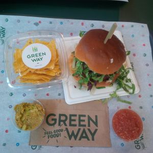 Beyond Meat Burger at Greenway in Brussels