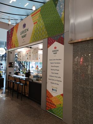 Outside at Greenway in Brussels