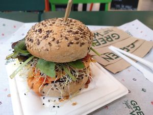 Burger at Greenway in Brussels