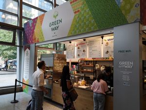 Outside at Greenway in Brussels