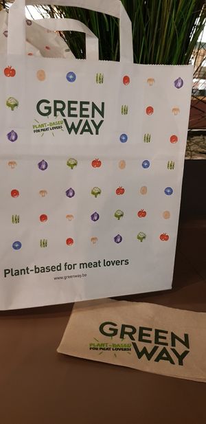 100% plant based at Greenway in Brussels