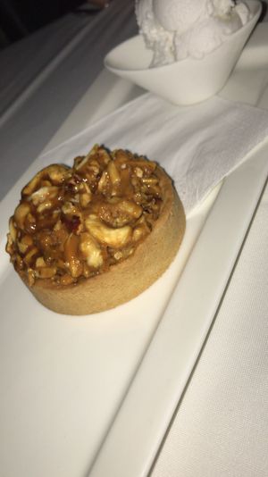 Pecan pie at Tavola in Herzliya