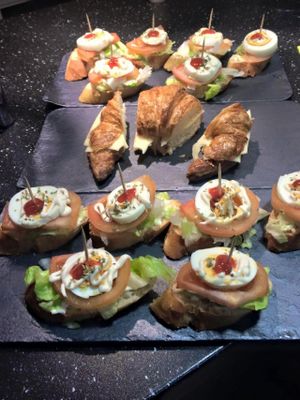 Vegetarian tapas at Pentagrama in Cerdanyola Del Valles