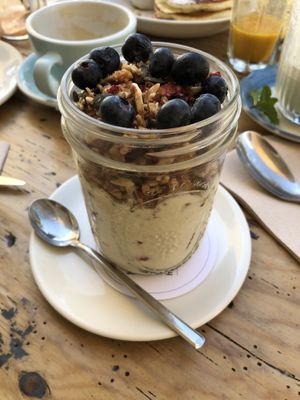 Raw Breakfast Parfait at Passion - Santa Eulalia in Ibiza