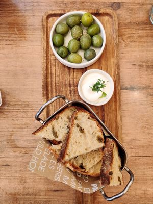 Pan con alioli (VG) at Passion - Santa Eulalia in Ibiza