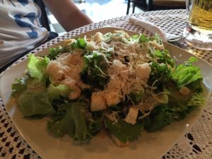 vegan caesar salad  at Naturalmente in Las Lajas