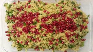 Tabbuli at Asina Kafe Mutfak in Istanbul