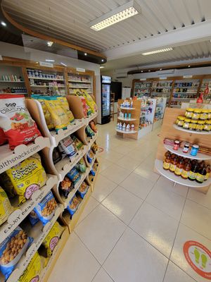 Inside at Natural and Organic Health Food Store in Willemstad
