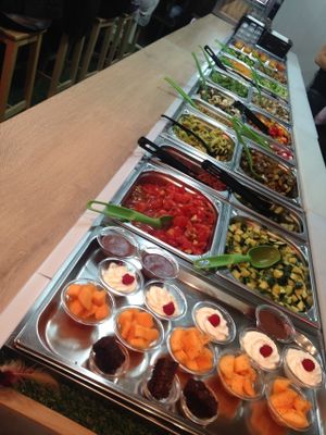Organic, gluten free and vegan food at Smart Green Corner in Bordeaux