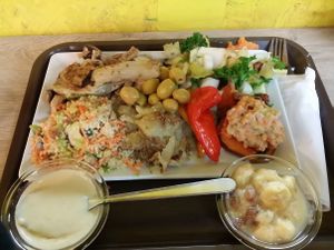 Food exemple at Smart Green Corner in Bordeaux