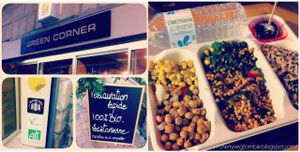 Smart Green Corner is a vegetarian restaurant (mainly vegan with Gluten Free Option). It's a buffet and when I went It's was yummy, the staff is also very friendly. It close to a UGC cinema (Gambetta place). at Smart Green Corner in Bordeaux