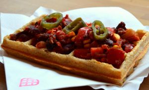 Vegan chili sin carne at Sklep z Goframi in Warsaw