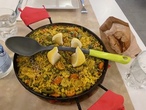 Paella für zwei  at Sanus in Fuerteventura
