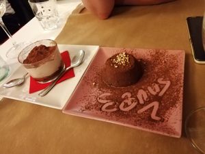 Vegan desserts at Sanus in Fuerteventura