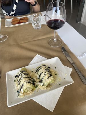 Cabbage rolls starter (10/10)   at Sanus in Fuerteventura