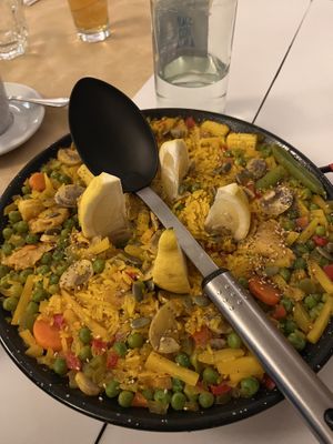 Paella 🥘   at Sanus in Fuerteventura