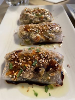 Rice rolls  at Sanus in Fuerteventura