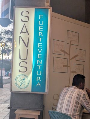 Look out for the sign. Very close to the shopping centre at Sanus in Fuerteventura