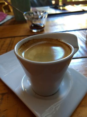 Espresso 💜 strong and delicious at La Colmena in San Andres Cholula