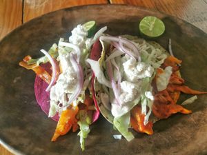Tacos at La Colmena in San Andres Cholula