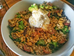 Ensalada at La Colmena in San Andres Cholula