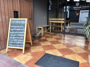 Restaurant entrance  at La Colmena in San Andres Cholula
