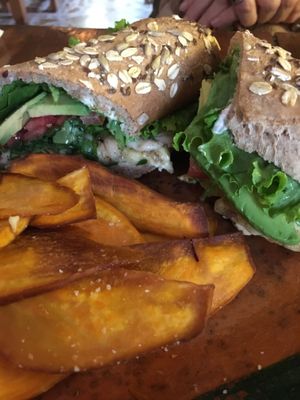 Sandwich 3 quesos   at La Colmena in San Andres Cholula