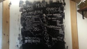 menu at Sjala Mat in Stockholm