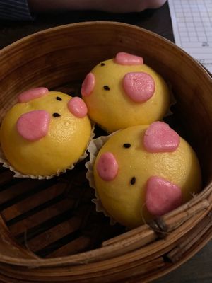 Custard buns at Bodhi in Sydney