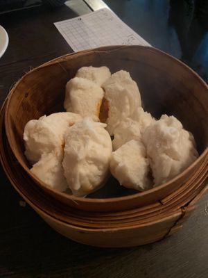 Steamed buns at Bodhi in Sydney