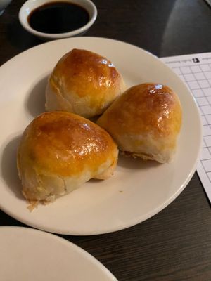Curry puffs at Bodhi in Sydney