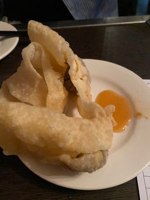 Wontons  at Bodhi in Sydney