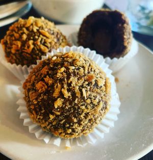 One of the best desserts I’ve had. Was hazelnut+chocolate! at Bodhi in Sydney