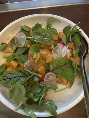 Sweet potatoe gnocchi at Bodhi in Sydney