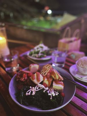 Silken tofu   at Bodhi in Sydney