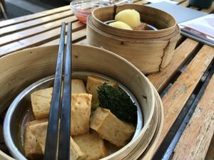 Tofu curry  at Bodhi in Sydney