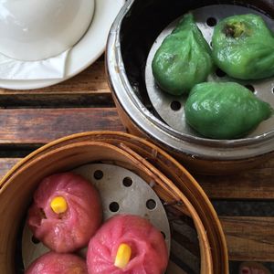 dumplings at Bodhi in Sydney